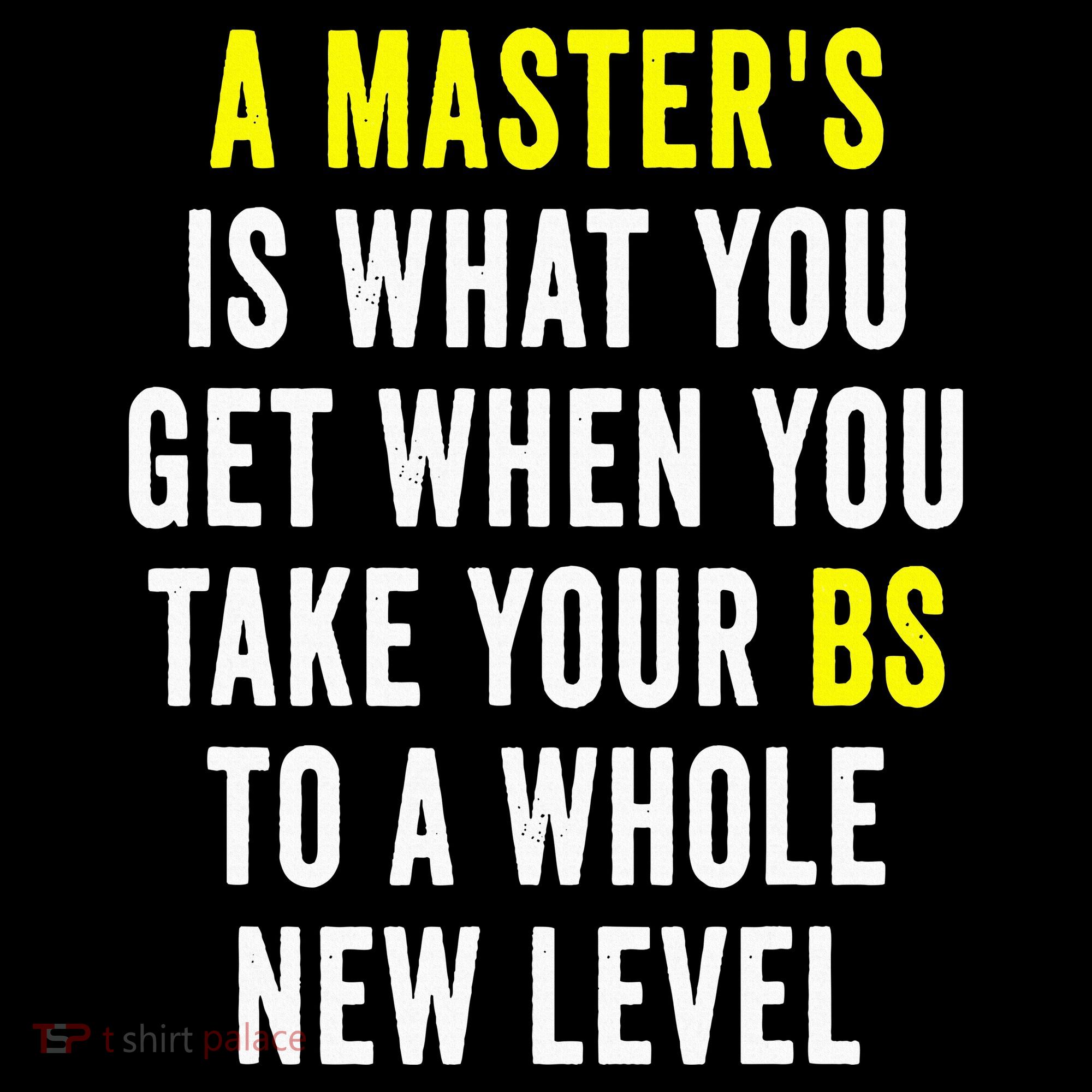 Masters Degree Graduation Long Sleeve Shirt