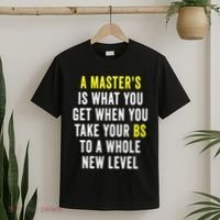 Masters Degree Graduation T-Shirt thumb 2