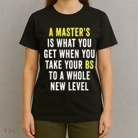 Masters Degree Graduation T-Shirt thumb 4