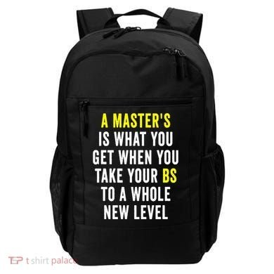 Masters Degree Graduation Backpack