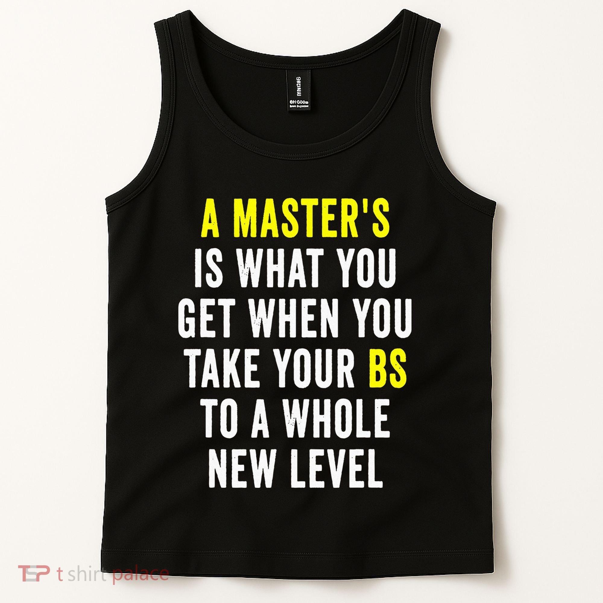 Masters Degree Graduation Tank Top