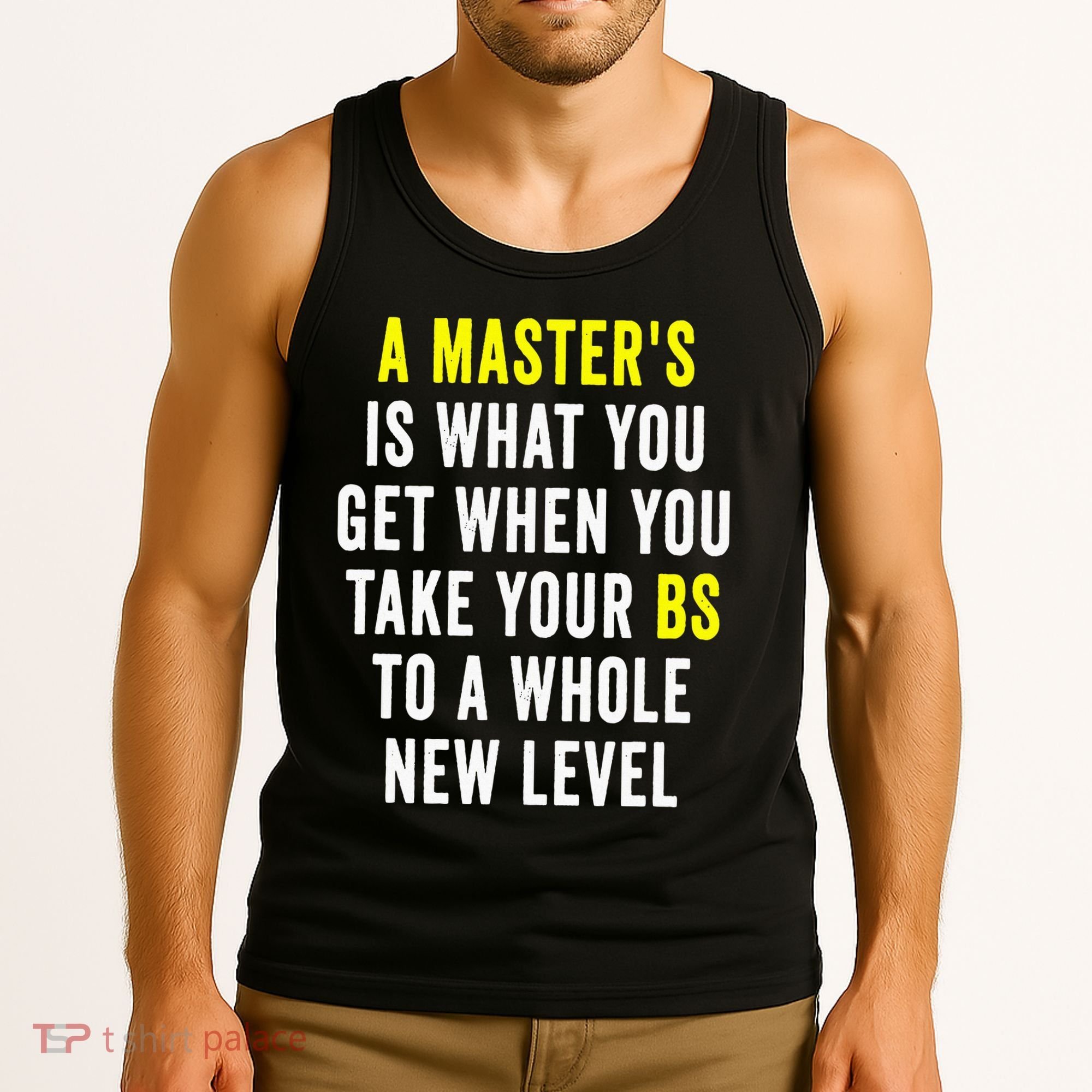 Masters Degree Graduation Tank Top