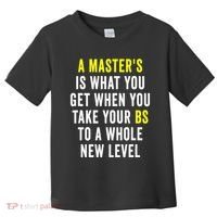 Masters Degree Graduation Toddler T-Shirt thumb 0