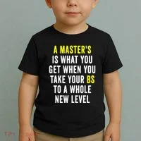 Masters Degree Graduation Toddler T-Shirt thumb 2