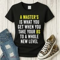 Masters Degree Graduation Women's T-Shirt thumb 3