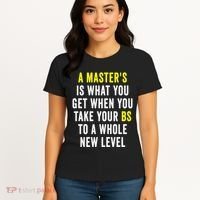 Masters Degree Graduation Women's T-Shirt thumb 4