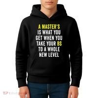 Masters Degree Graduation Kids Hoodie thumb 4
