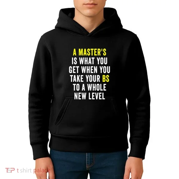 Masters Degree Graduation Kids Hoodie