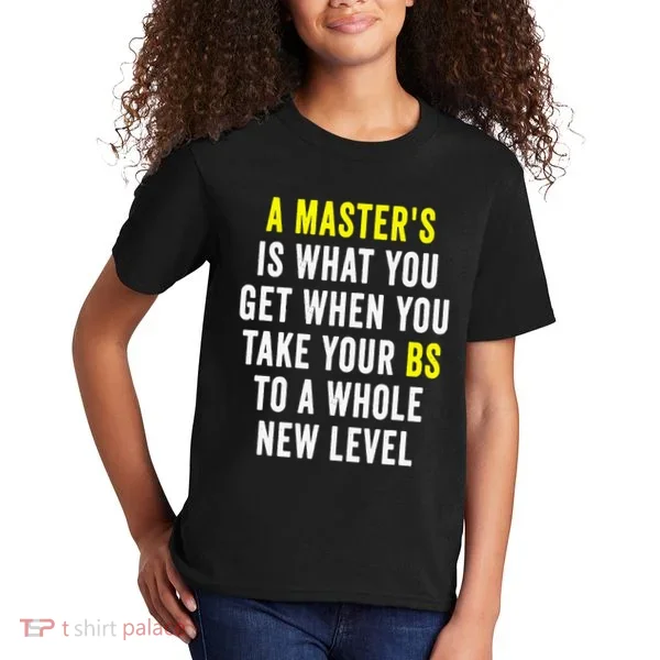 Masters Degree Graduation Kids T-Shirt
