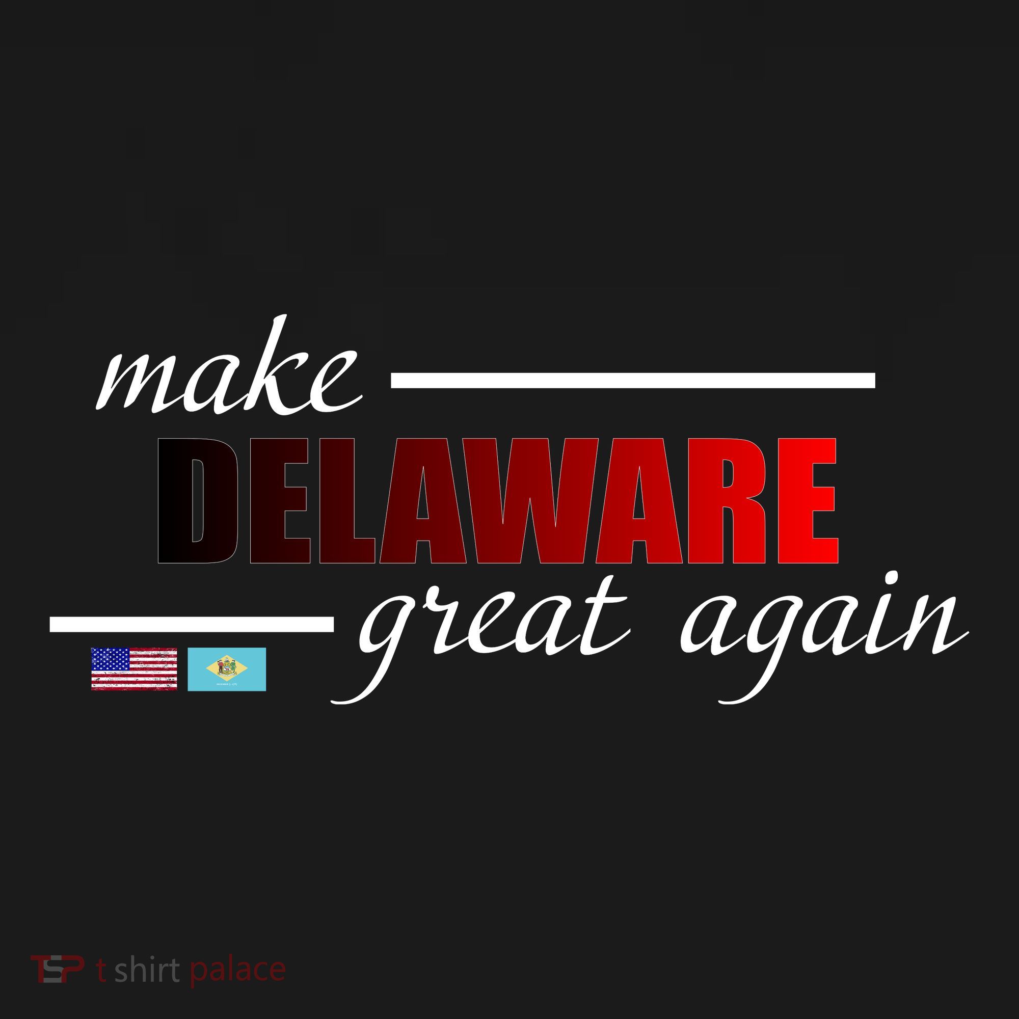 Make Delaware Great Again Coaster