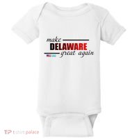 Make Delaware Great Again Baby Bodysuit thumb 0