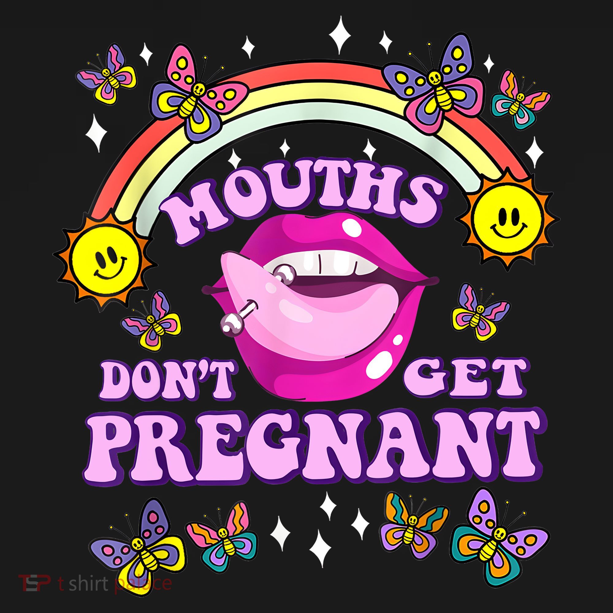 Mouths Dont Get Pregnant Embarrassing Adult Humor Women Coaster