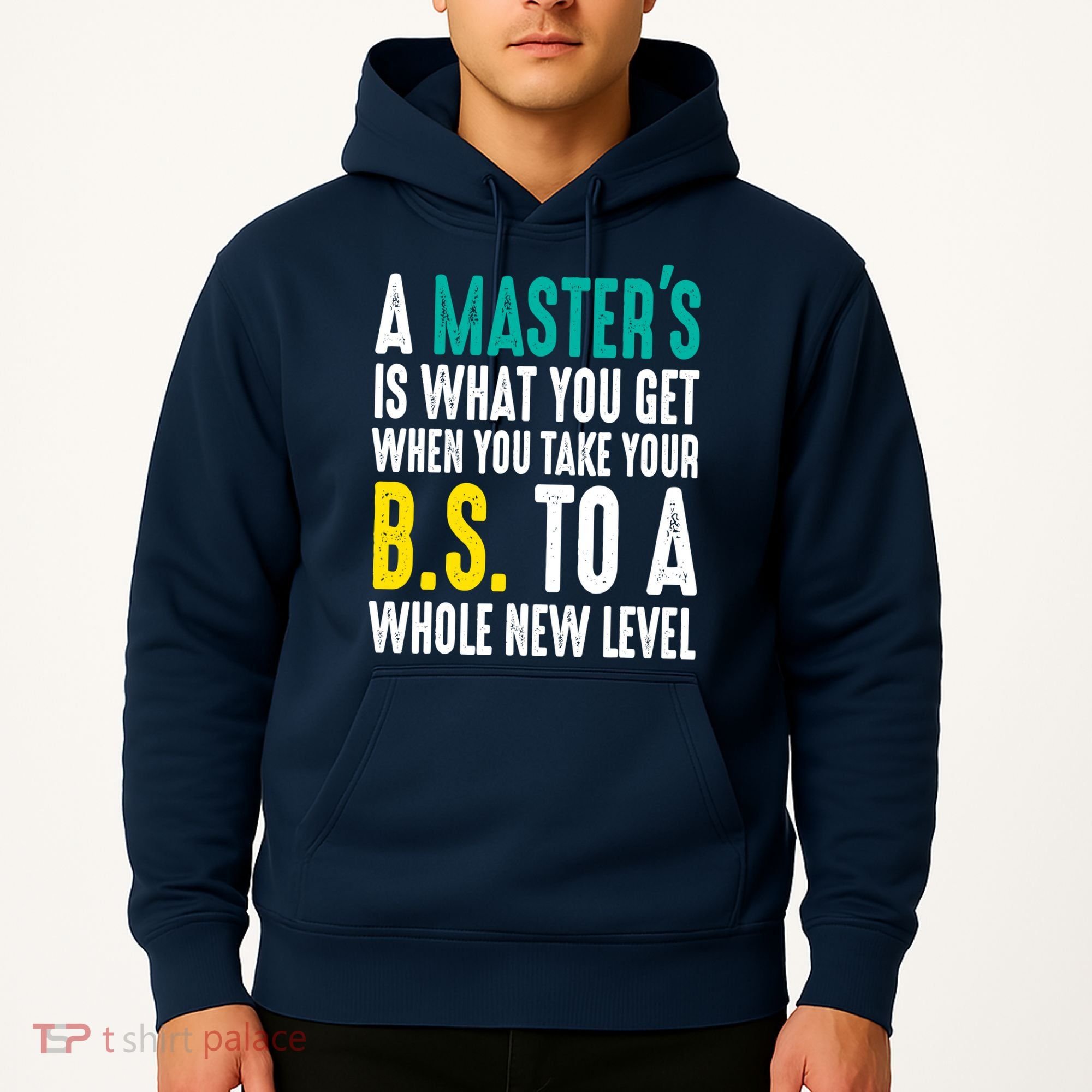 Masters Degree Graduation Funny Humor Quotes Lover Students Hoodie