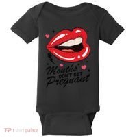 Mouths DonT Get Pregnant Inappropriate Humor Adult Jokes Baby Bodysuit thumb 0