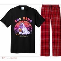 Moo Deng Hippo Baby Pygmy Hippopotamus Fun Halloween Costume Pajama Set thumb 0
