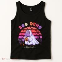 Moo Deng Hippo Baby Pygmy Hippopotamus Fun Halloween Costume Tank Top thumb 2