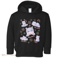 Moo Deng Hippo Pig Flower Cute Baby Pygmy Moodeng Souvenir Toddler Hoodie thumb 0