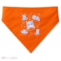 Moo Deng Hippo Pig Flower Cute Baby Pygmy Moodeng Souvenir USA-Made Doggie Bandana thumb 0