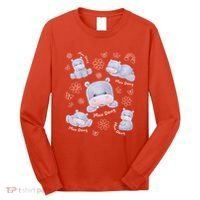 Moo Deng Hippo Pig Flower Cute Baby Pygmy Moodeng Souvenir Long Sleeve Shirt thumb 0
