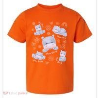 Moo Deng Hippo Pig Flower Cute Baby Pygmy Moodeng Souvenir Toddler T-Shirt thumb 0