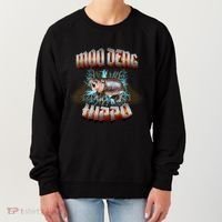Moo Deng Heavy Hardcore Music Women's Sweatshirt thumb 0