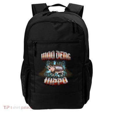 Moo Deng Heavy Hardcore Music Backpack
