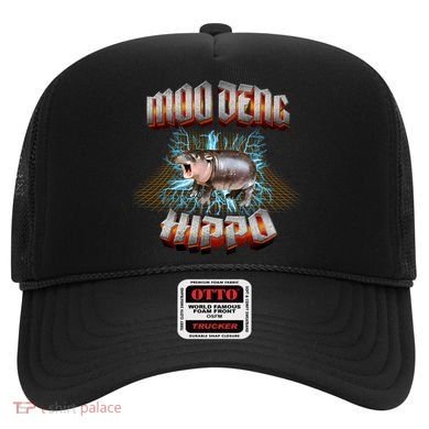 Moo Deng Heavy Hardcore Music Hat