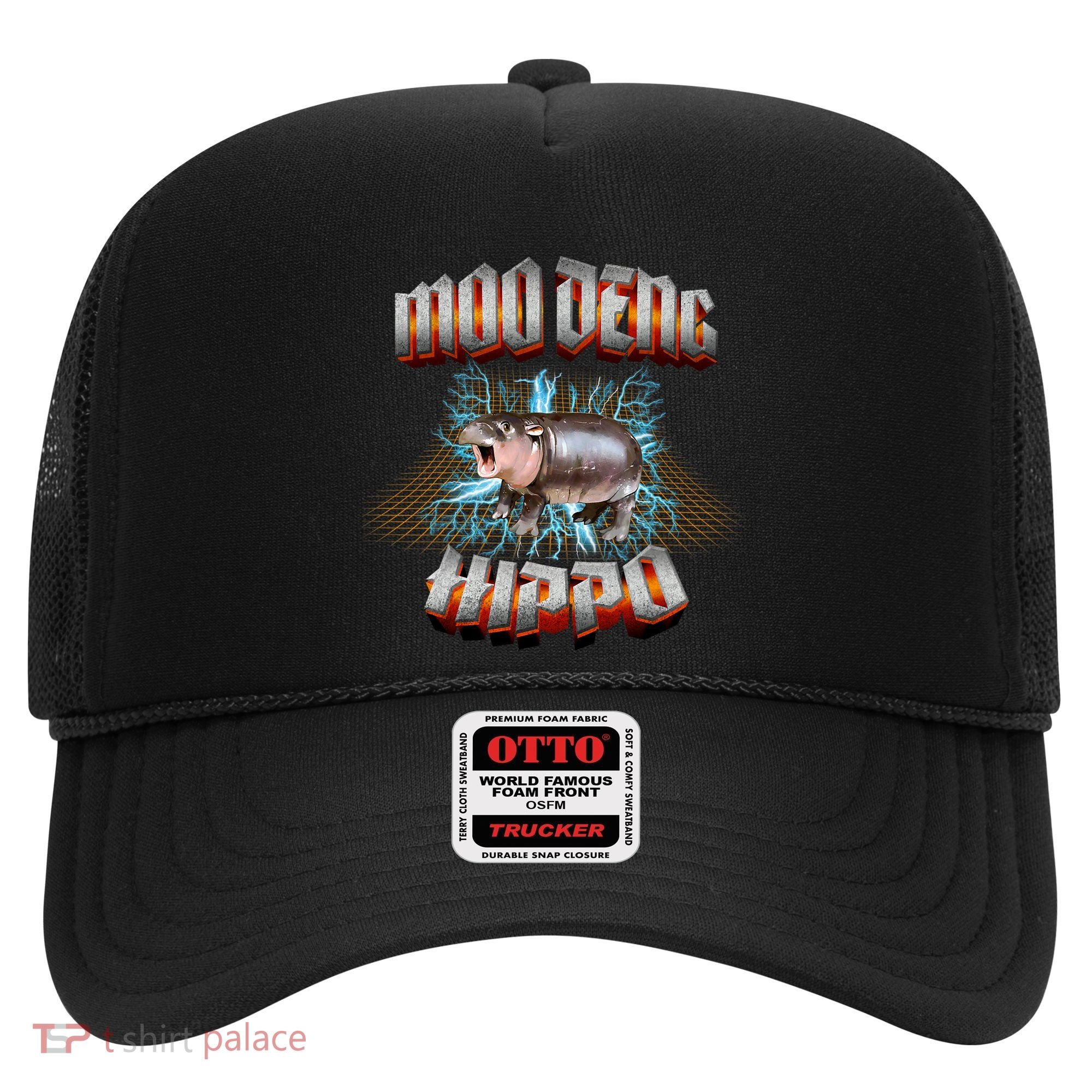 Moo Deng Heavy Hardcore Music Hat
