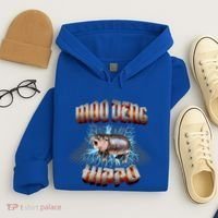 Moo Deng Heavy Hardcore Music Hoodie thumb 4