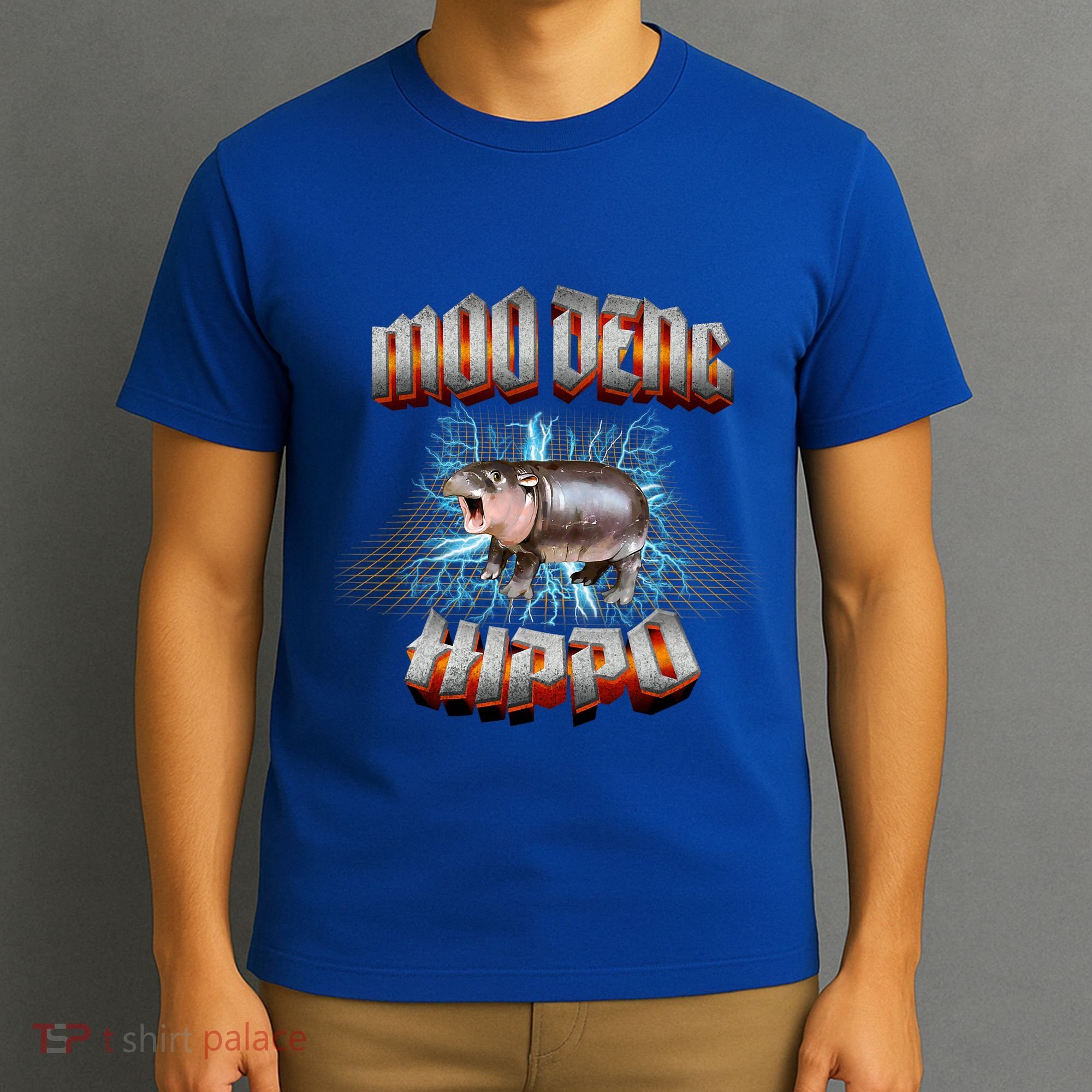 Moo Deng Heavy Hardcore Music T-Shirt