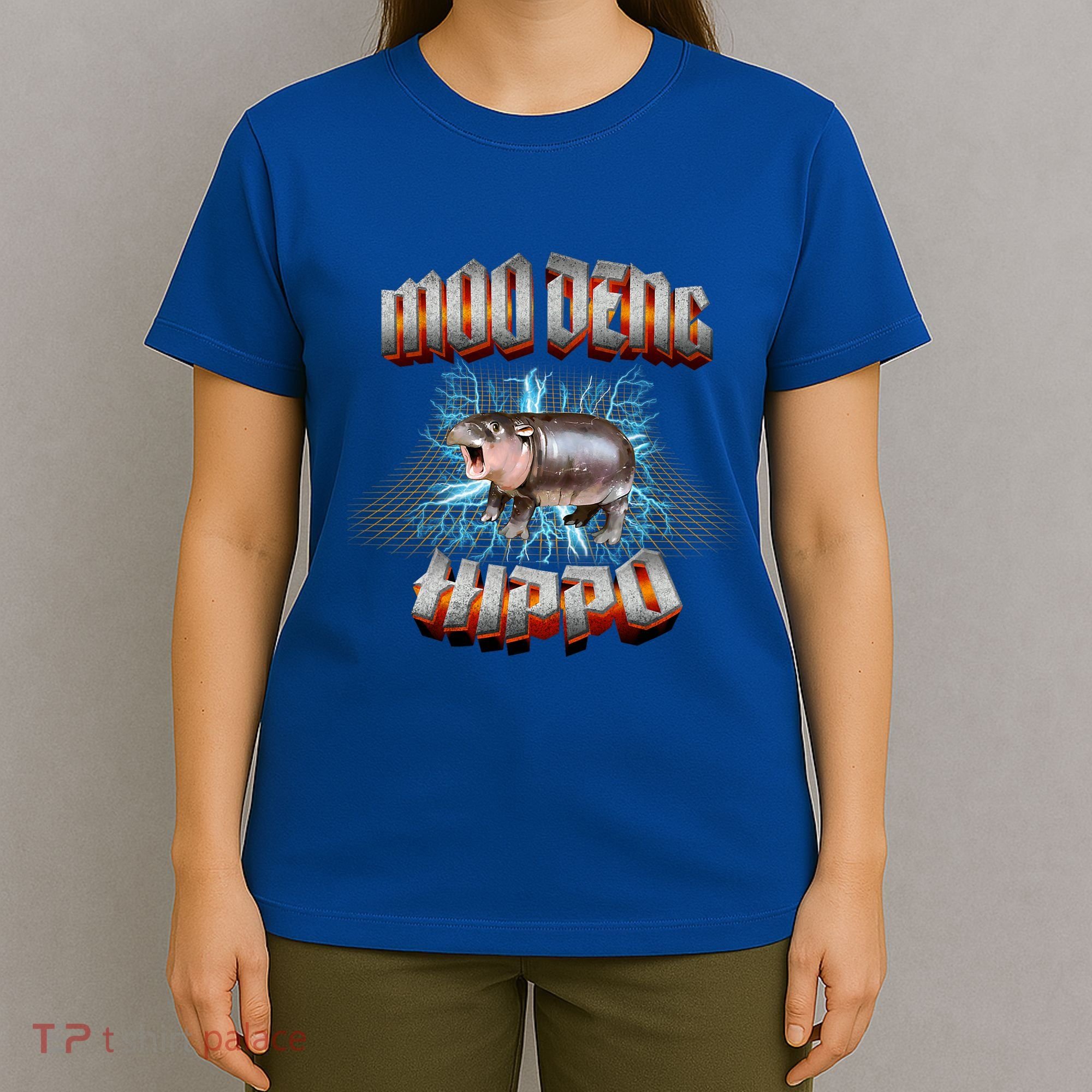 Moo Deng Heavy Hardcore Music T-Shirt