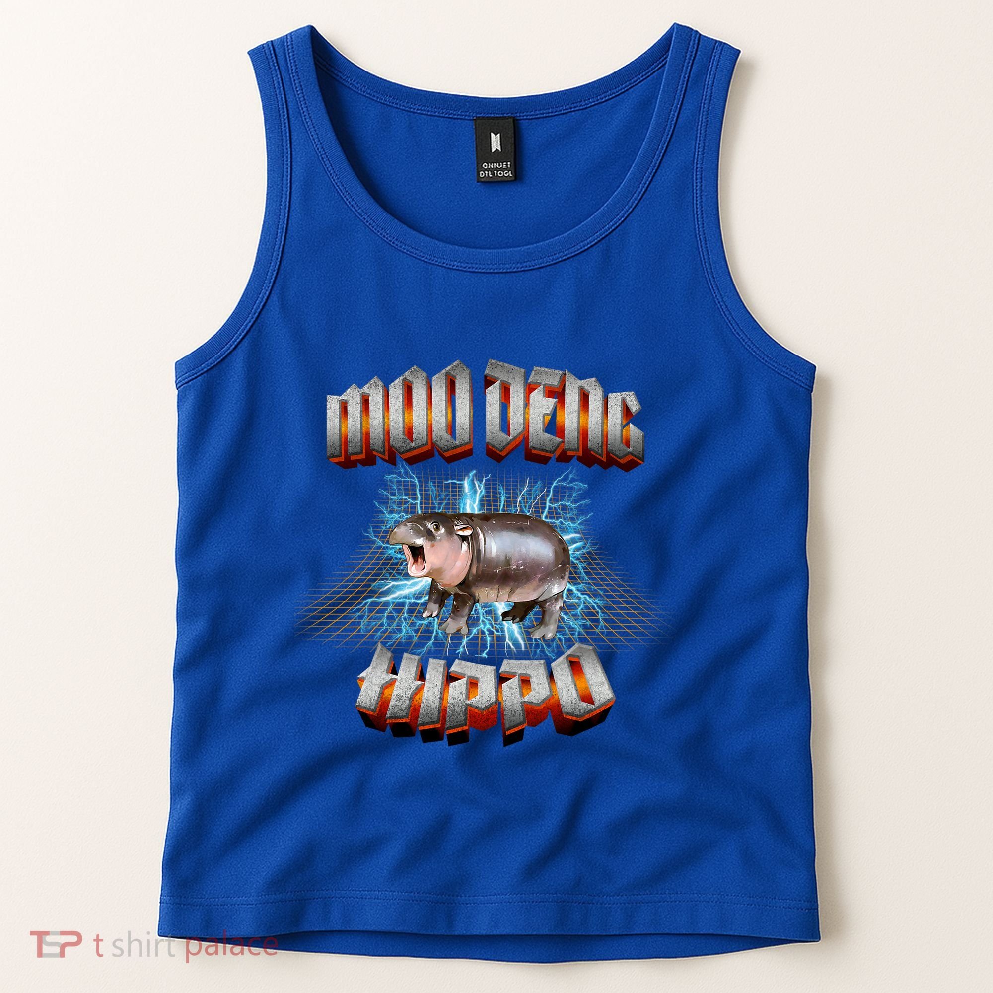 Moo Deng Heavy Hardcore Music Tank Top