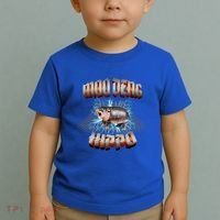 Moo Deng Heavy Hardcore Music Toddler T-Shirt thumb 2