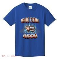 Moo Deng Heavy Hardcore Music Kids T-Shirt thumb 0