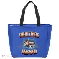 Moo Deng Heavy Hardcore Music Tote Bag thumb 0