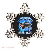Moo Deng Hippo Ride The Moo Deng Music Rock Style Ornament thumb 0