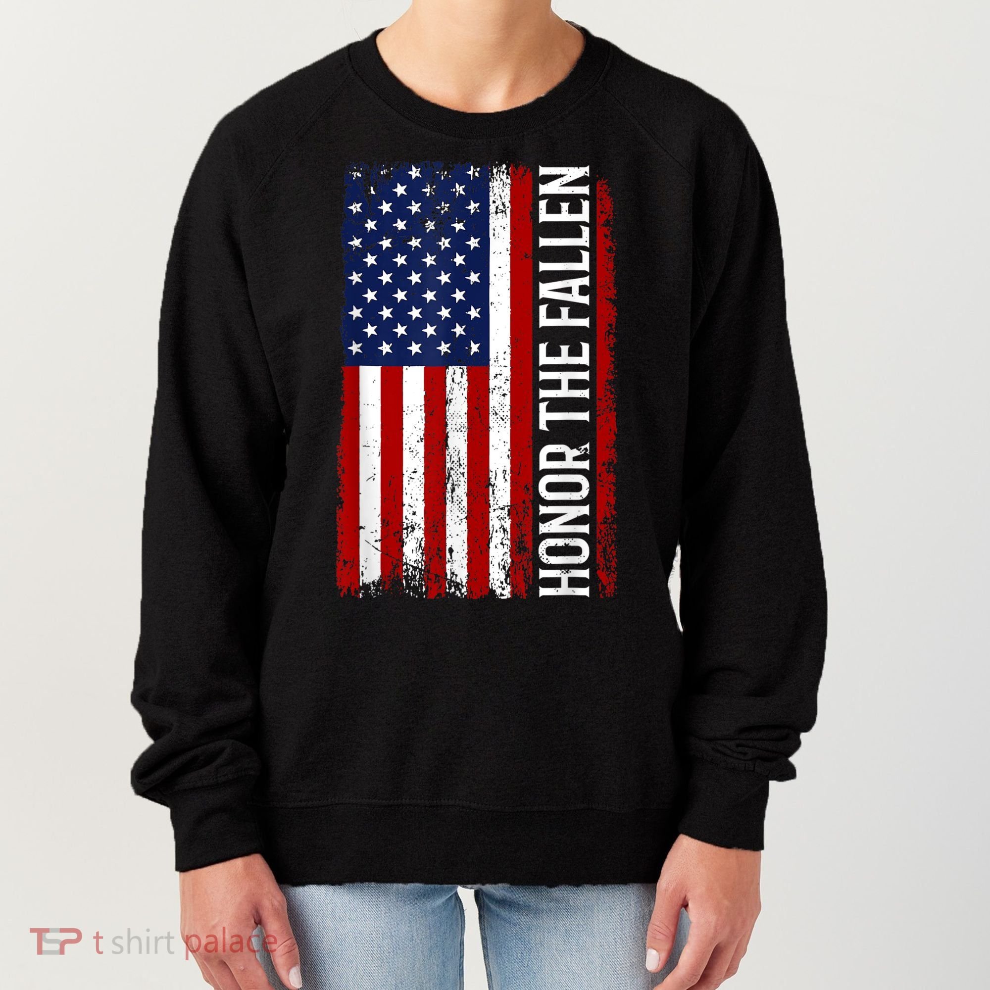 Memorial Day Honor And Remember The Fallen Women's Sweatshirt