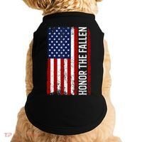 Memorial Day Honor And Remember The Fallen Doggie Tank thumb 0