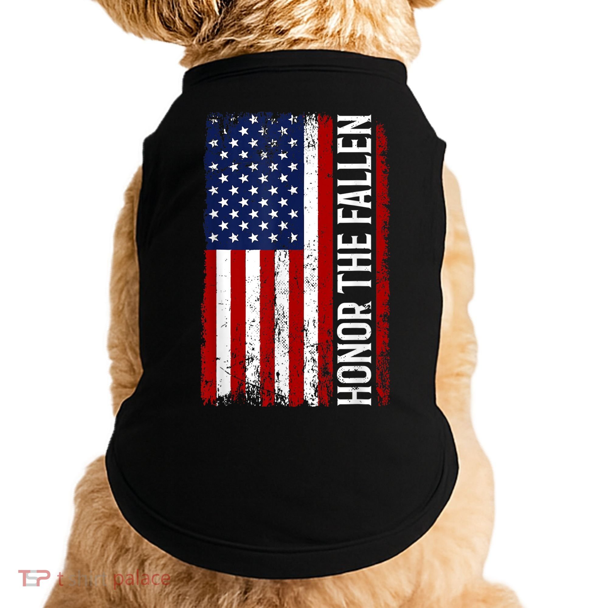 Memorial Day Honor And Remember The Fallen Doggie Tank