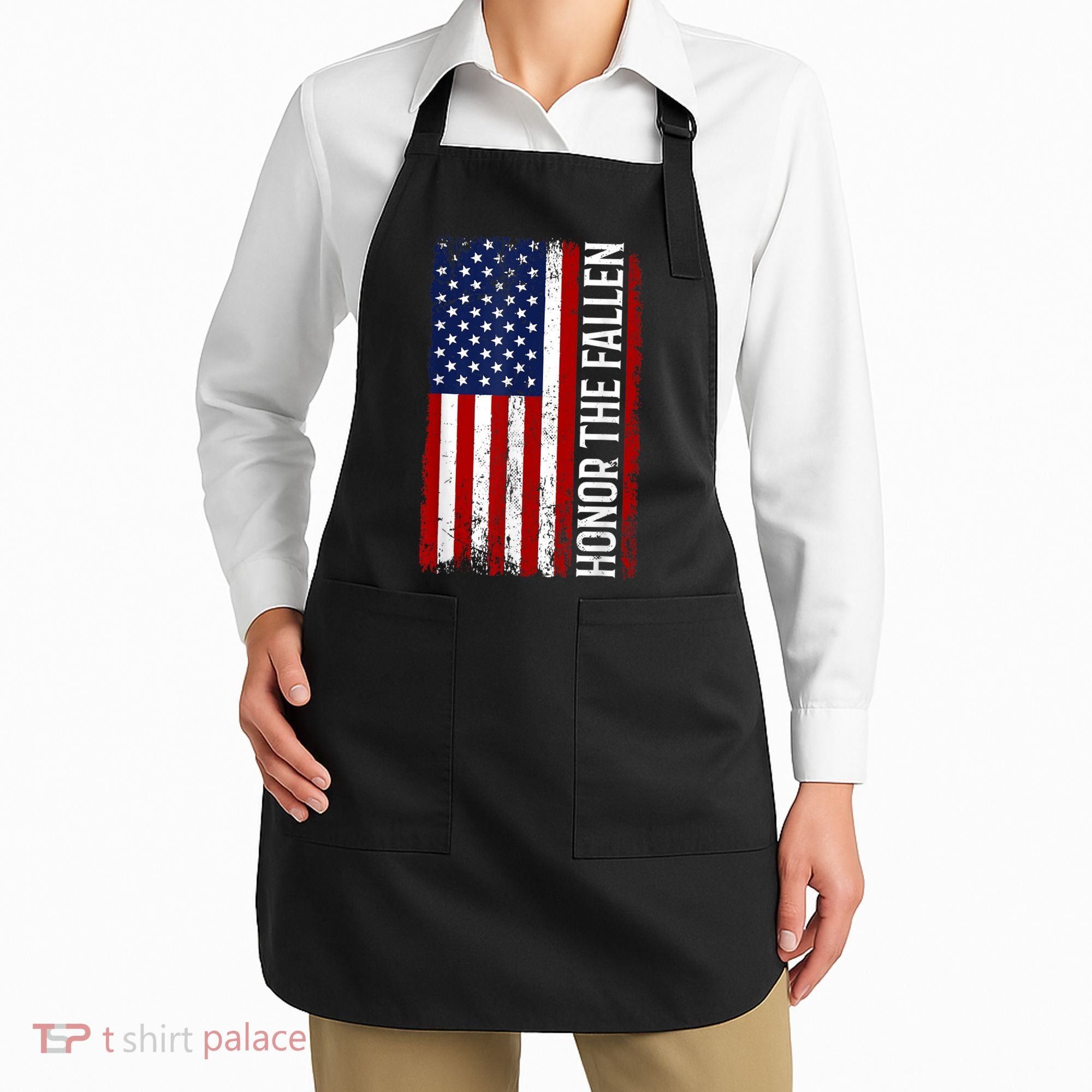 Memorial Day Honor And Remember The Fallen Apron