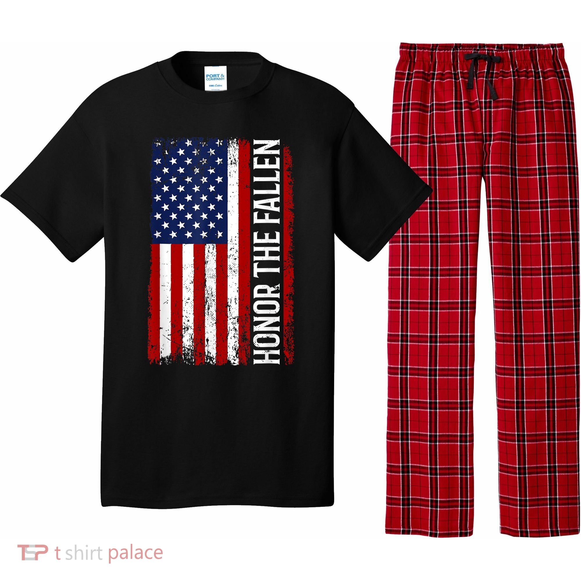 Memorial Day Honor And Remember The Fallen Pajama Set
