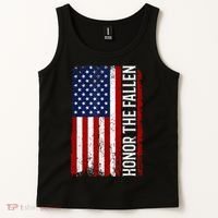 Memorial Day Honor And Remember The Fallen Tank Top thumb 2