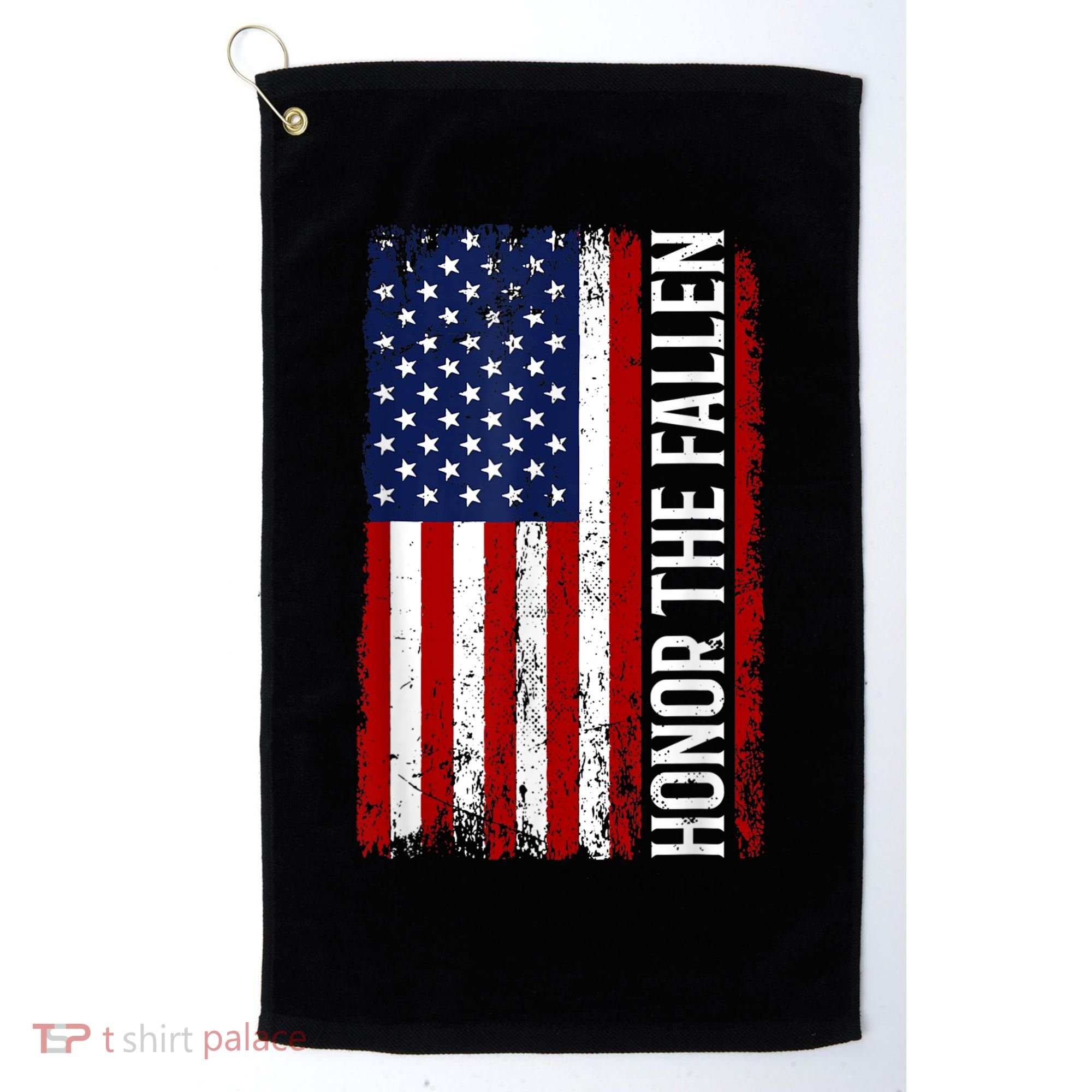 Memorial Day Honor And Remember The Fallen Golf Towel