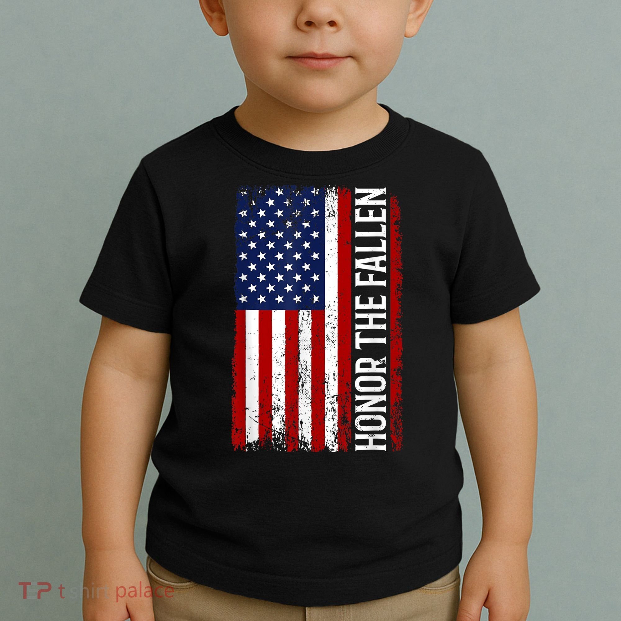 Memorial Day Honor And Remember The Fallen Toddler T-Shirt