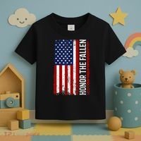 Memorial Day Honor And Remember The Fallen Toddler T-Shirt thumb 3