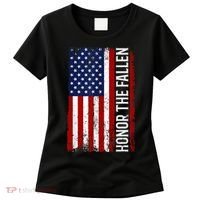Memorial Day Honor And Remember The Fallen Women's T-Shirt thumb 0