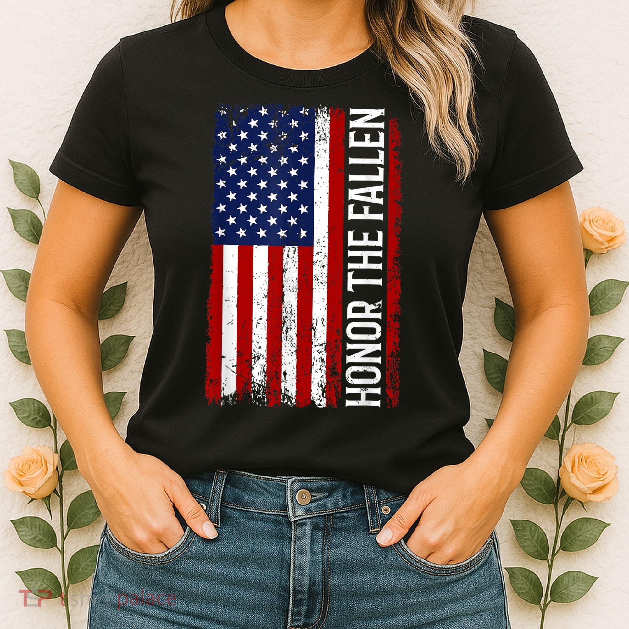 Memorial Day Honor And Remember The Fallen Women's T-Shirt