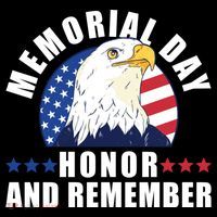 Memorial Day Honor And Remember Bald Eagle Patriotic Gift USA-Made Doggie Bandana thumb 2