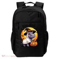 Moo Deng Halloween Boo Deng Costume Moodeng Hippo Backpack thumb 0