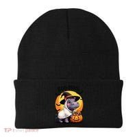 Moo Deng Halloween Boo Deng Costume Moodeng Hippo Beanie thumb 0